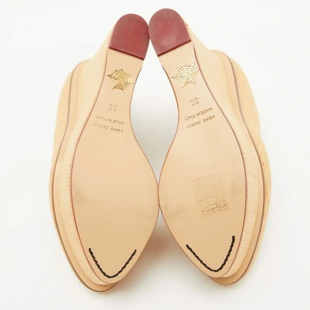 Charlotte Olympia
130mm leather Carmen pumps - Picture 10 of 10